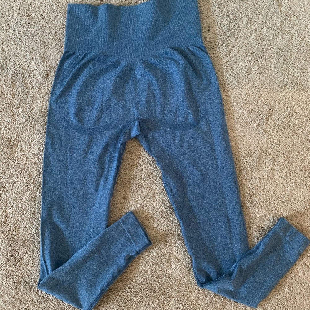 High waisted seamless contour leggings